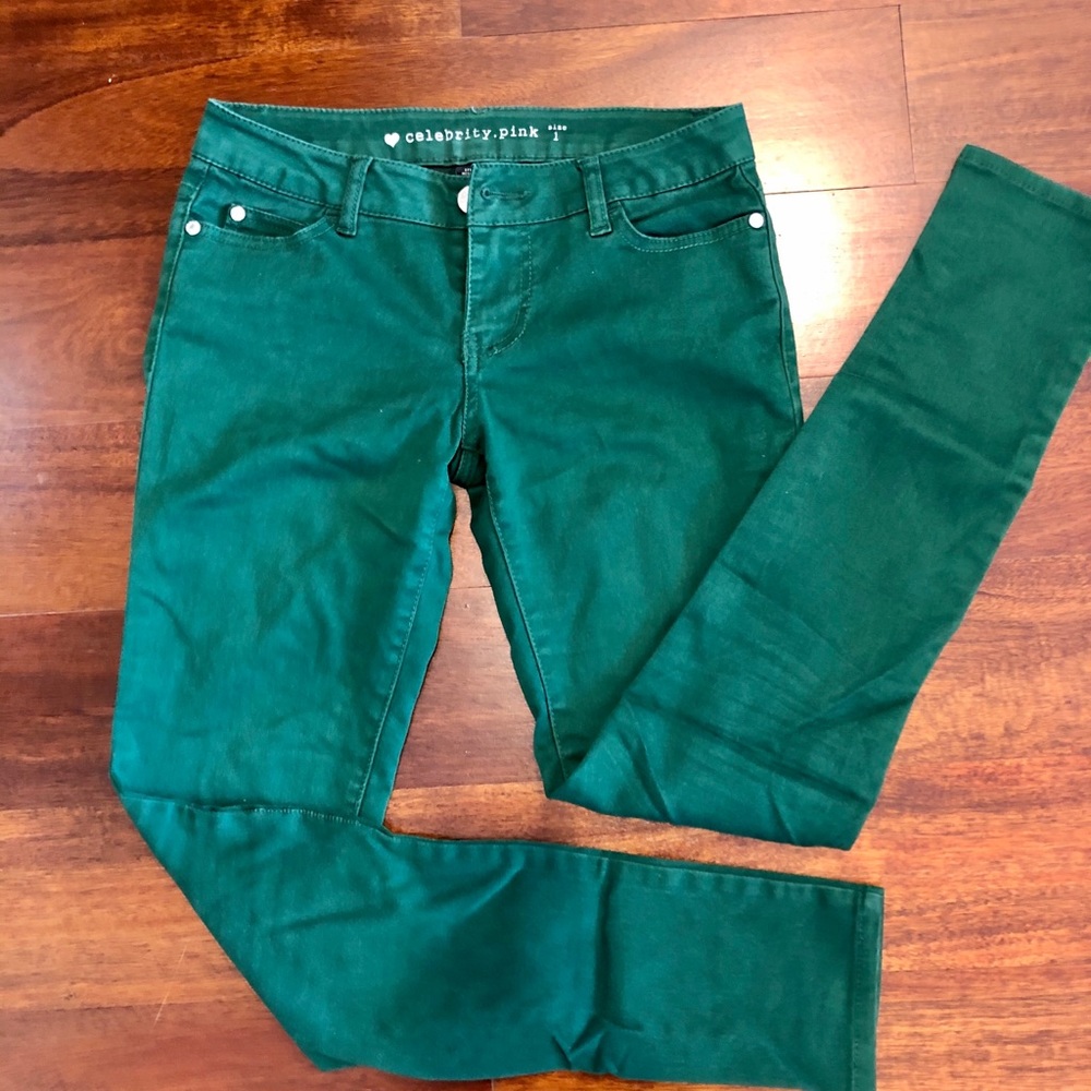 Green pants